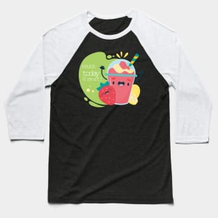 make today great cute summer fruits with motivational Baseball T-Shirt